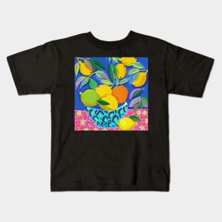 Mediterranean citrus Kids T-Shirt